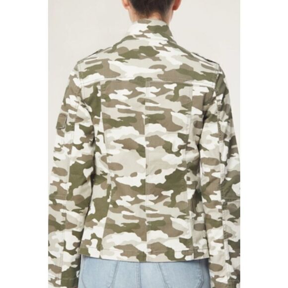 Kenzie Green Faded Camouflage Jacket - Picture 11 of 16